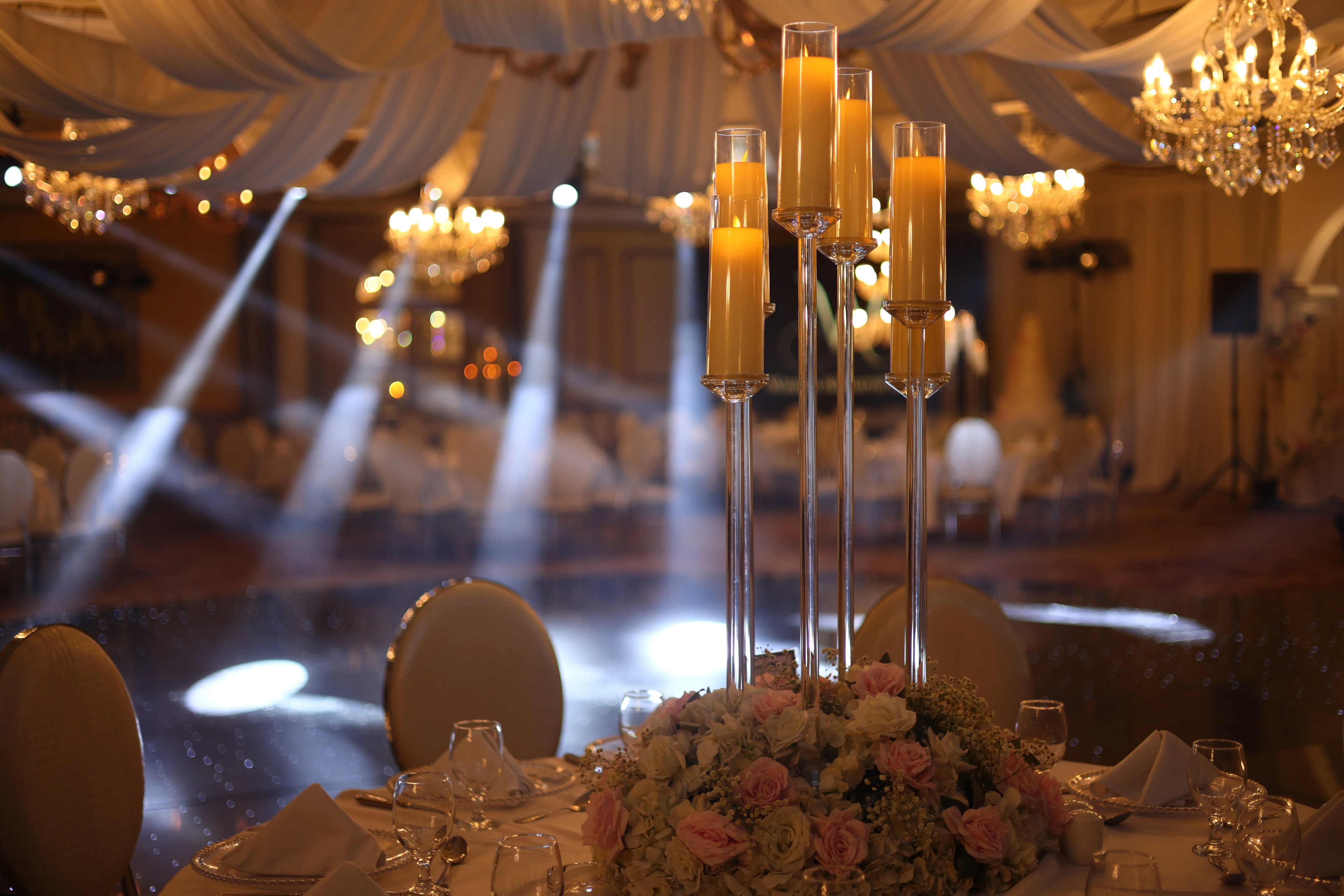 Table with accessories