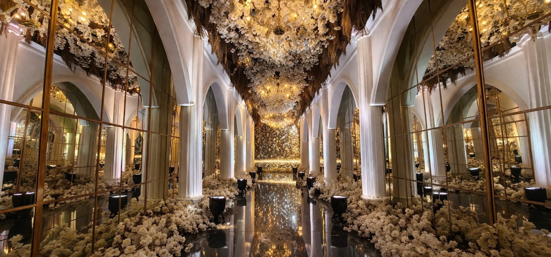 Elegant wedding for a luxury event in Damascus, Syria by Wassim Alkharrat